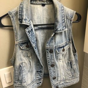 Denim vest
